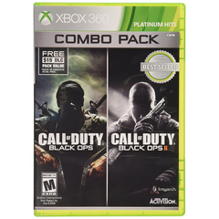 Call of Duty: Black Ops 1 & 2 Combo Pack [Xbox 360] Xbox 360 Video Game Activision   