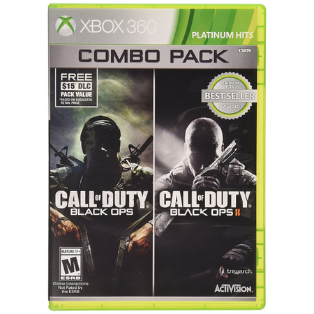 Call of Duty: Black Ops 1 & 2 Combo Pack [Xbox 360] Xbox 360 Video Game Activision   