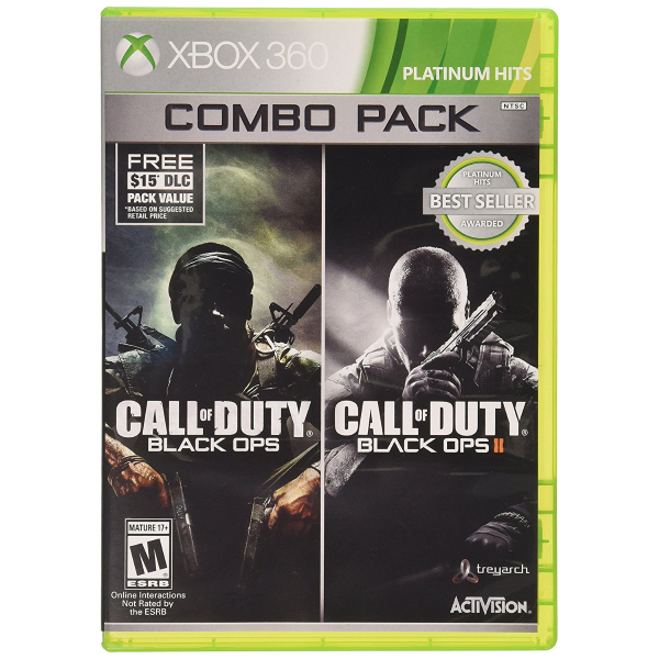 Call of Duty: Black Ops 1 & 2 Combo Pack [Xbox 360] Xbox 360 Video Game Activision   