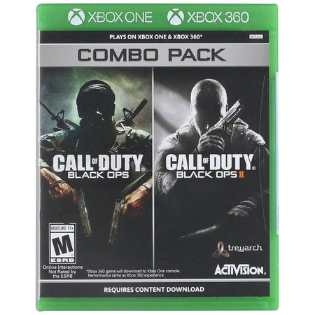 Call of Duty: Black Ops 1 & 2 Combo Pack [Xbox 360] Xbox 360 Video Game Activision   