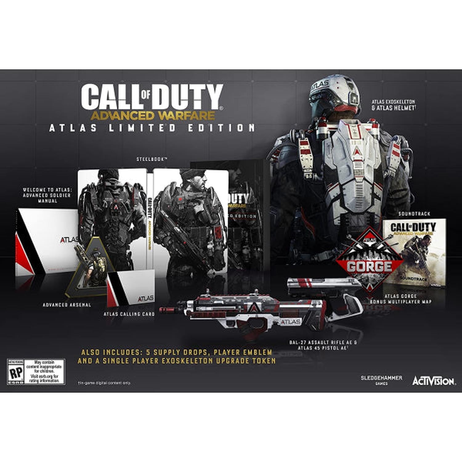 Call of Duty: Advanced Warfare - Atlas Limited Edition [Xbox 360], image size:1500x1500