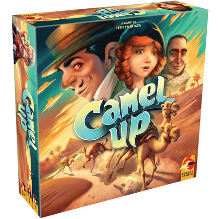 Camel Up - 2nd Edition [Second Edition] [Board Game, 3 - 8 Players] Board Game Eggertspiele   