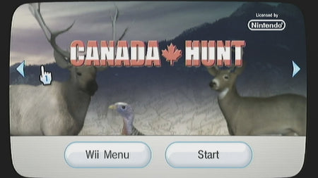 Canada Hunt [Nintendo Wii] Nintendo Wii Video Game Nintendo   