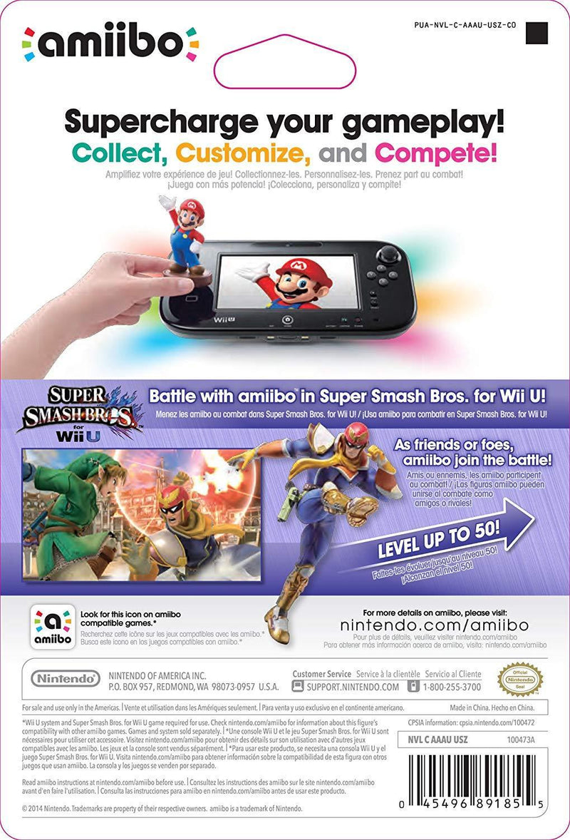Captain Falcon Amiibo - Super Smash Bros. Series [Nintendo Accessory] Nintendo Accessories Nintendo   