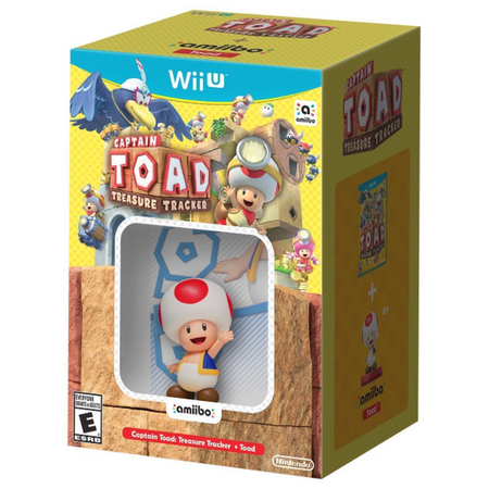 Captain Toad: Treasure Tracker + Toad Amiibo [Nintendo Wii U] Nintendo Wii U Video Game Nintendo   