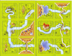 Carcassonne: Expansion 6 - Count, King & Robber [Board Game, 2-6 Players] Board Game Z-Man Games   