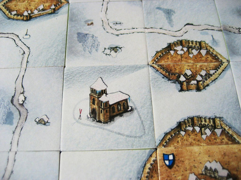 Carcassonne: Winter Edition [Board Game, 2-5 Players] Board Game Z-Man Games   