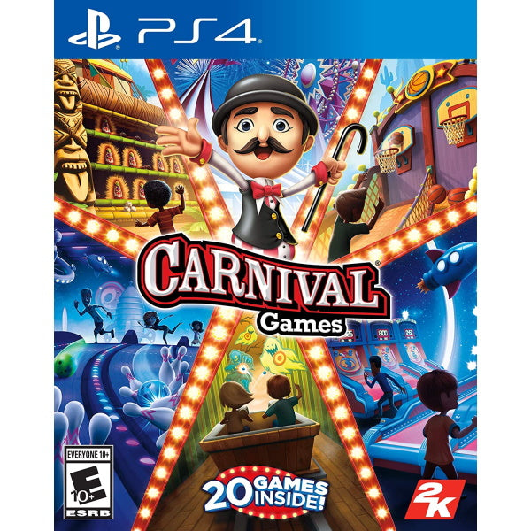 Carnival Games [PlayStation 4] PlayStation 4 Video Game 2K Games   