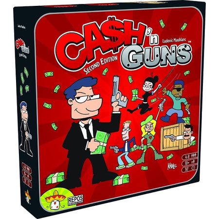Ca$h 'n Guns - 2nd Edition Card Game Asmodee   