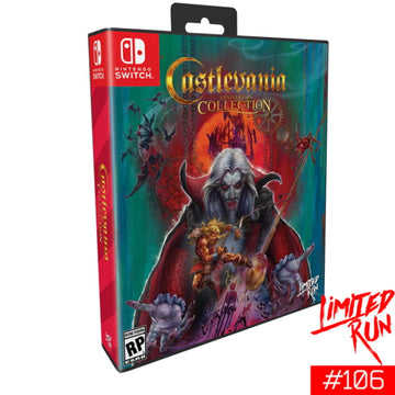 Castlevania Anniversary Collection - Bloodlines Edition - Limited Run #106 [Nintendo Switch] Nintendo Switch Video Game Limited Run Games   