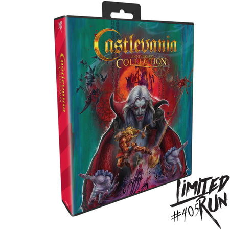 Castlevania Anniversary Collection - Bloodlines Edition - Limited Run #405 [PlayStation 4] PlayStation 4 Video Game Limited Run Games   