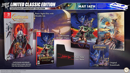 Castlevania Anniversary Collection - Classic Edition - Limited Run #106 [Nintendo Switch] Nintendo Switch Video Game Limited Run Games   