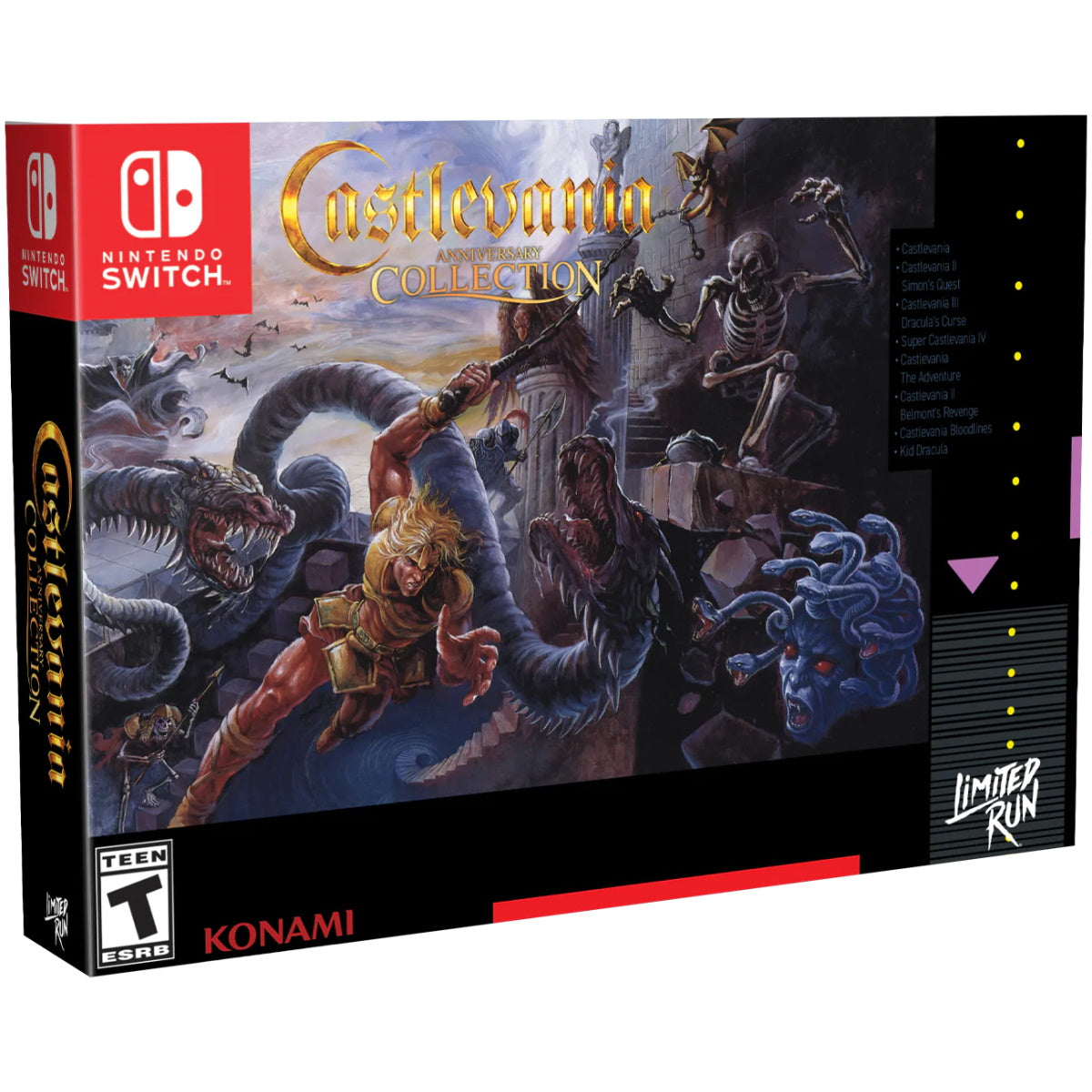 Castlevania Anniversary Collection 2024 for Nintendo Switch Limited Run Games w/ Card