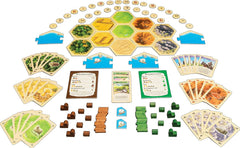 Catan 5th Edition w/ 5 and 6 Player Extension Bundle [Board Game, 2-6 Players] Board Game Asmodee   