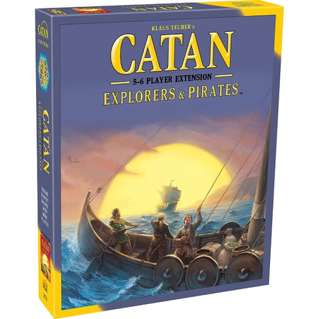 Catan: Explorers & Pirates – 5-6 Player EXTENSION [Board Game, 5-6 Players] Board Game Mayfair Games   