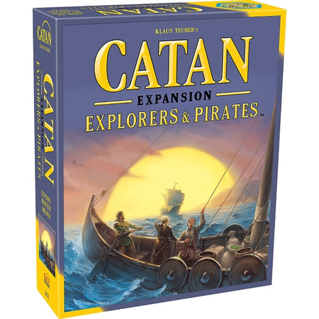 Catan: Explorers & Pirates Expansion - 5th Edition [Board Game, 2-4 Players] Board Game Mayfair Games   