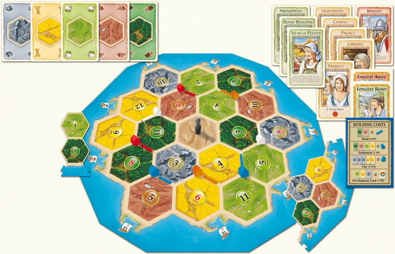 Catan: Family Edition [Board Game, 3-4 Players] Board Game Mayfair Games   