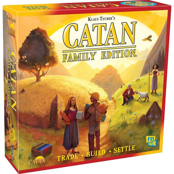 Catan: Family Edition [Board Game, 3-4 Players] Board Game Mayfair Games   