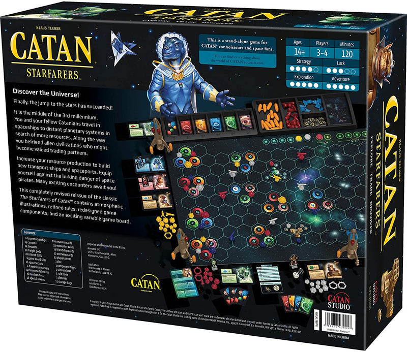 Catan: Starfarers [Board Game, 3-4 Players] Board Game Mayfair Games   