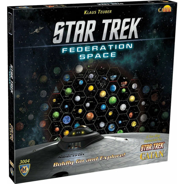 Star Trek Catan with Federation Space Expansion Mayfair Games New cheapest