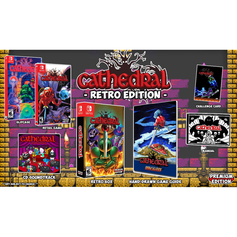 Cathedral - Retro Edition - Premium Edition Games #7 [Nintendo Switch] Nintendo Switch Video Game Premium Edition Games   