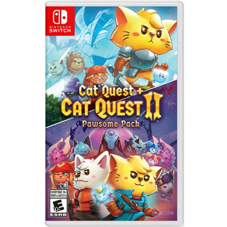 Cat Quest + Cat Quest II: Pawsome Pack [Nintendo Switch] Nintendo Switch Video Game PQube   