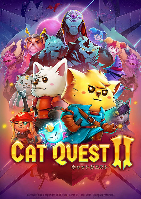 Cat Quest + Cat Quest II: Pawsome Pack [PlayStation 4] PlayStation 4 Video Game PQube   