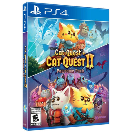 Cat Quest + Cat Quest II: Pawsome Pack [PlayStation 4] PlayStation 4 Video Game PQube   