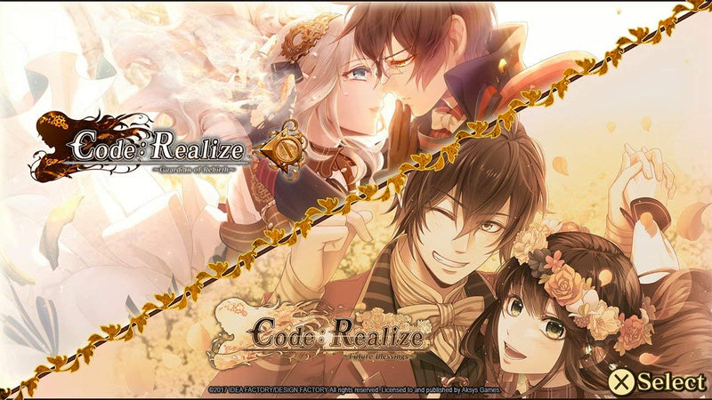 Code:Realize - Bouquet of Rainbows [PlayStation 4] PlayStation 4 Video Game Aksys Games   