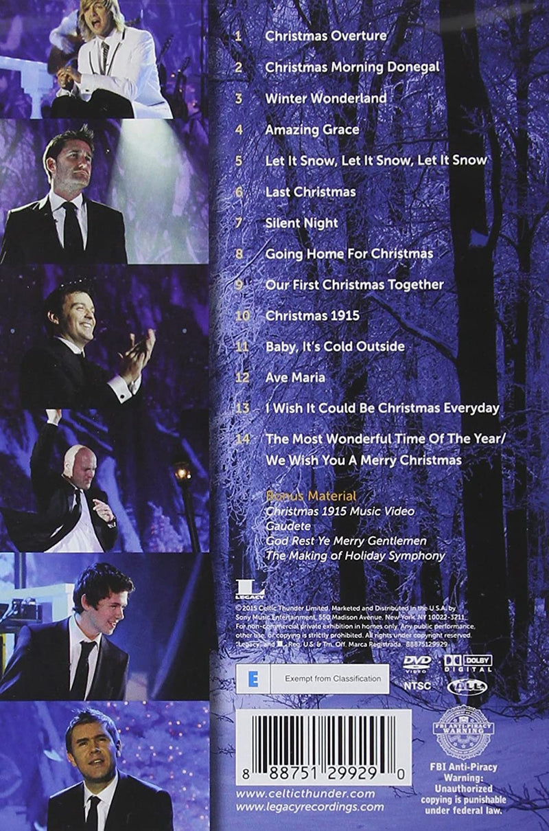 Celtic Thunder - Christmas [DVD] DVDs & Blu-Rays Sony Music   