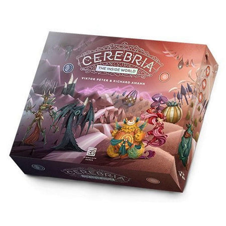 Cerebria: The Inside World [Board Game, 1-4 Players] Board Game Mindclash Games   
