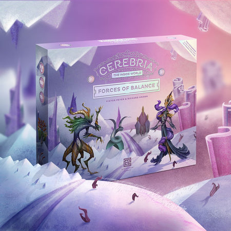 Cerebria: The Inside World - Forces of Balance Expansion [Board Game, 3-6 Players] Board Game Mindclash Games   
