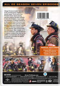 Chicago Fire: Season Seven [DVD Box Set] DVDs & Blu-Rays Universal Studios   