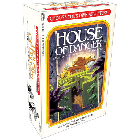 Choose Your Own Adventure: House of Danger [Board Game, 1+ Players] Board Game Z-Man Games   