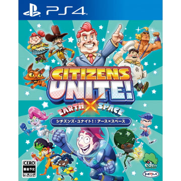 Citizens Unite!: Earth x Space [PlayStation 4] PlayStation 4 Video Game Kemco   