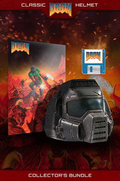 Classic Doom Helmet Collector's Bundle [Collectible] Toys & Games Bethesda   