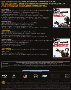 Clint Eastwood: Dirty Harry Collection [Blu-Ray Box Set] DVDs & Blu-Rays MGM   