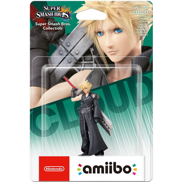 Cloud Player 2 Amiibo - Super Smash Bros. Series [Nintendo Accessory] Nintendo Accessories Nintendo   