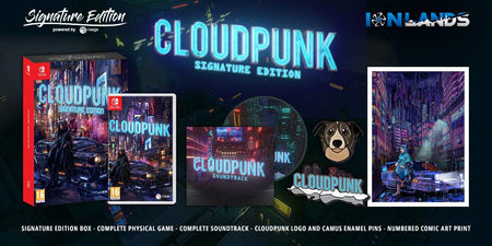 Cloudpunk - Signature Edition [Nintendo Switch] Nintendo Switch Video Game Merge Games   