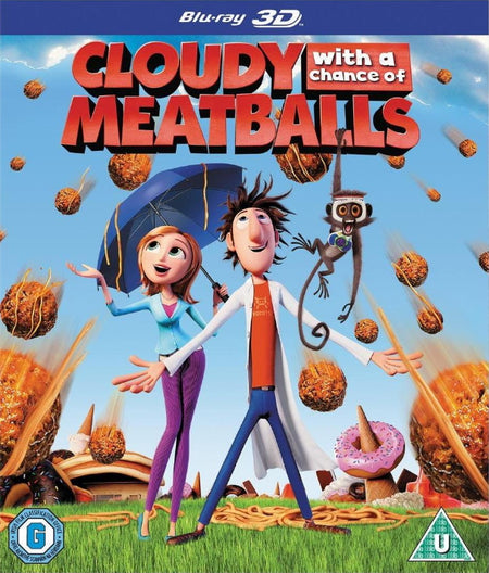 Cloudy With a Chance of Meatballs / Monster House / Open Season Triple Feature [3D Blu-Ray 3-Movie Collection] DVDs & Blu-Rays Sony Pictures   
