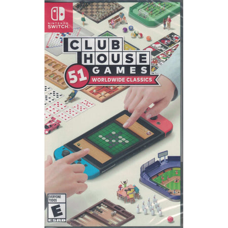 Clubhouse Games: 51 Worldwide Classics [Nintendo Switch] Nintendo Switch Video Game Nintendo   