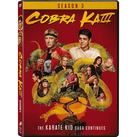 Cobra Kai: Season 3 [DVD Box Set] DVDs & Blu-Rays Sony Pictures   