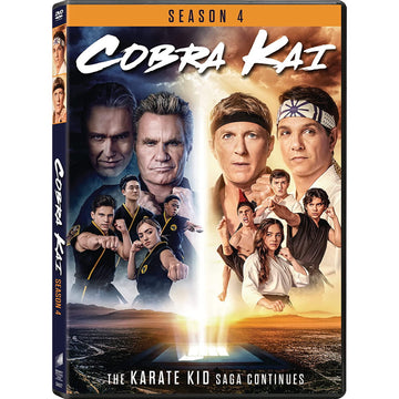 Cobra Kai: Season 4 [DVD Box Set] DVDs & Blu-Rays Sony Pictures   