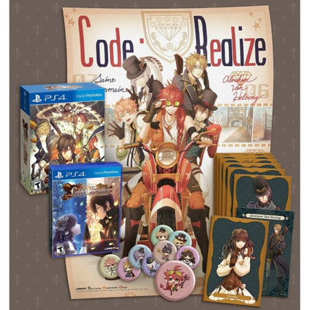 Code:Realize - Bouquet of Rainbows - Limited Edition [PlayStation 4] PlayStation 4 Video Game Aksys Games   