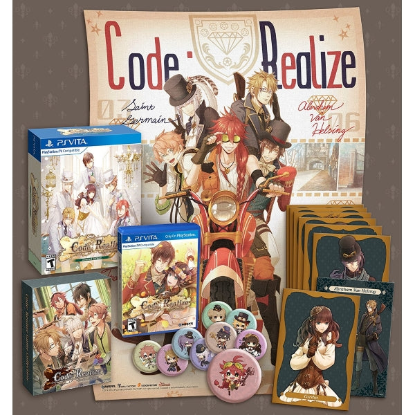 Code:Realize: Future Blessings - Limited Edition [Sony PS Vita] Sony PS Vita Video Game Aksys Games   
