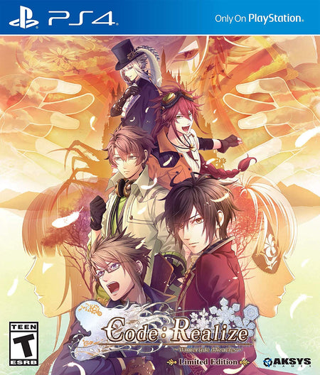 Code:Realize - Wintertide Miracles - Limited Edition [PlayStation 4] PlayStation 4 Video Game Aksys Games   