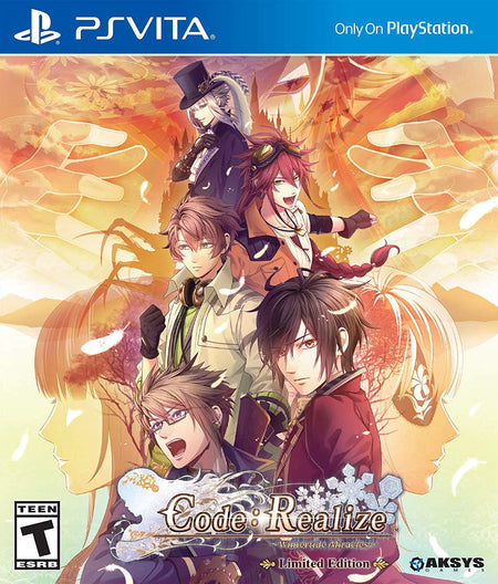 Code:Realize - Wintertide Miracles - Limited Edition [Sony PS Vita] Sony PS Vita Video Game Aksys Games   