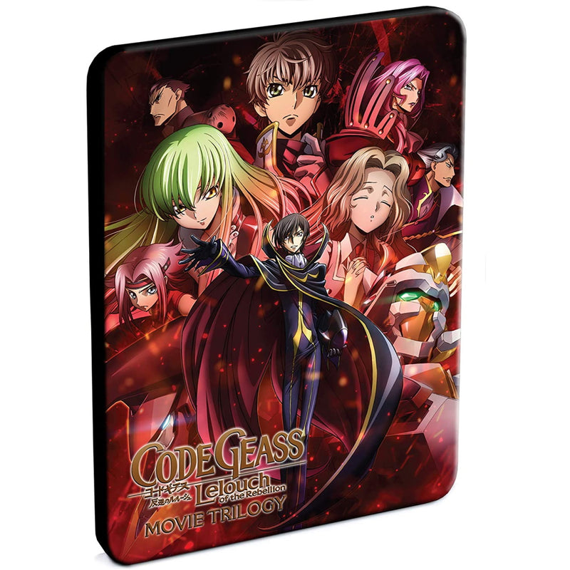 Code Geass: Lelouch of Rebellion - Movie Trilogy - Limited Edition SteelBook [Blu-Ray Box Set] DVDs & Blu-Rays Funimation   