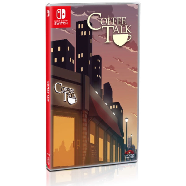 Coffee Talk w/ Post Card [Nintendo Switch] Nintendo Switch Video Game Strictly Limited Games   