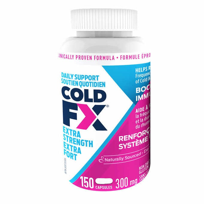 Cold-FX 300mg Extra Strength - 150+18 Capsules Value Pack Healthcare Cold-FX   